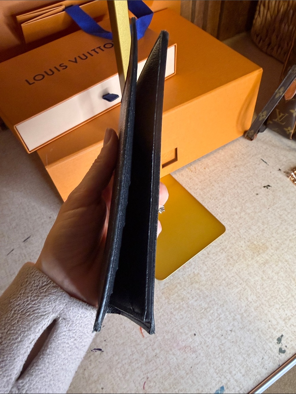 Louis Vuitton Black Damier Graphite Wallet - Picture 12 of 14